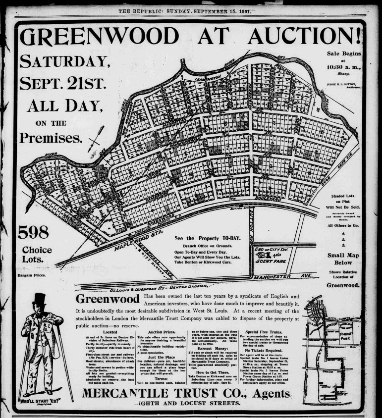 Greenwood Auction 1901