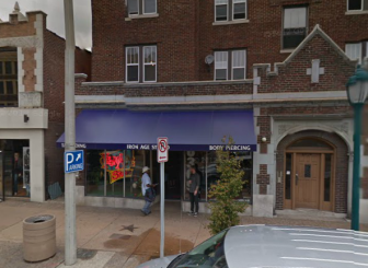 Iron Age Studio tattoo parlor is on Delmar Avenue in University City. Credit: Google Maps