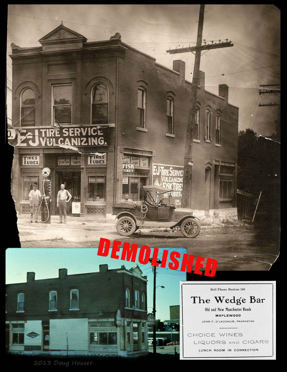 The Wedge, located at Manchester and Southwest, was another wonderful building that was demolished unnecessarily. 