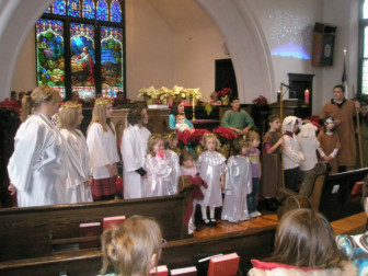Childrens Christmas Pageant at Maplewood United Methodist Church