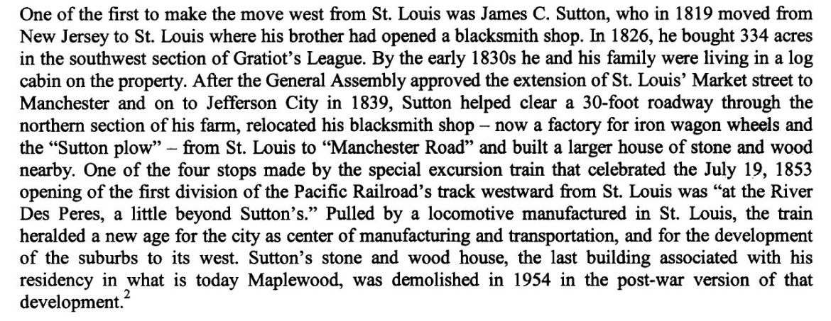 Thje paragraph above is excerpted from the National Register nomination for Woodside.  It can be found in section 8 on page 15.  The research was done by Kris Zapalac Phd Historic Preservation Specialist for the Dept. of Natural Resources.