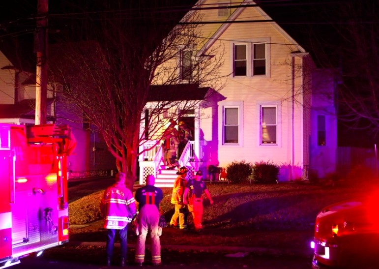 Maplewood firefighters responded to the 3600 block of Commonwealth Avenue Tuesday. 