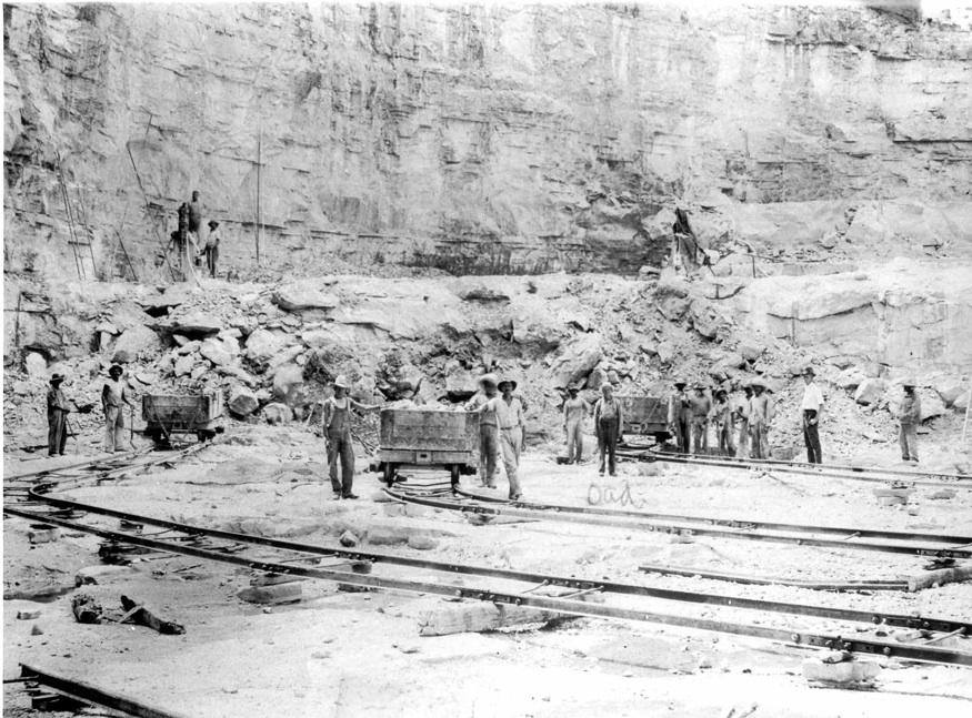 Brentwood’s quarry, in operation a hundred years ago