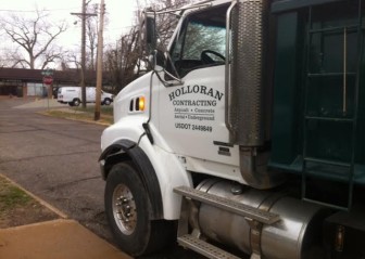 Holloran Contracting will do the clean-up following the work American Water Co. has done on Big Bend Blvd.