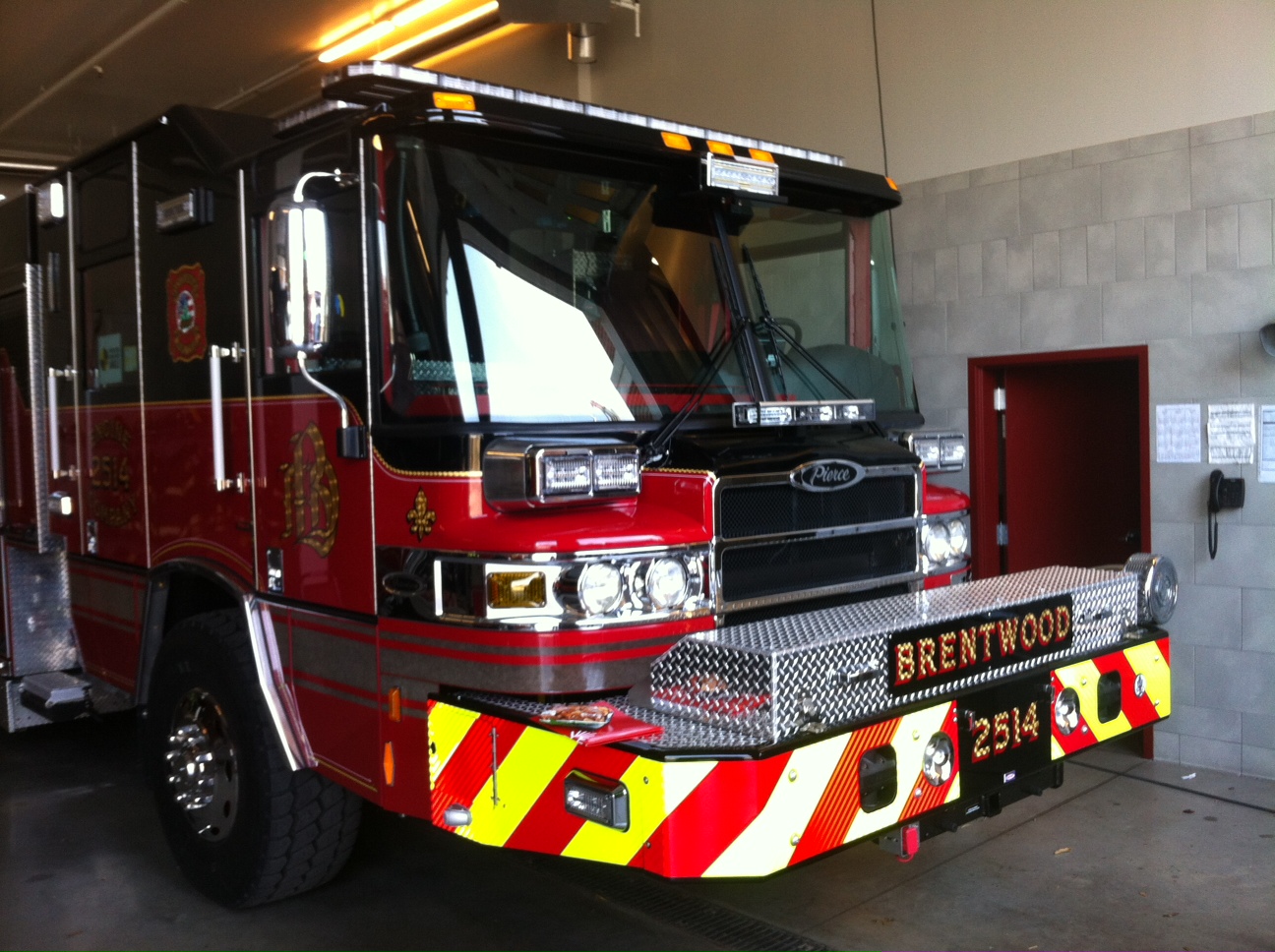 New fire truck delivered to Brentwood