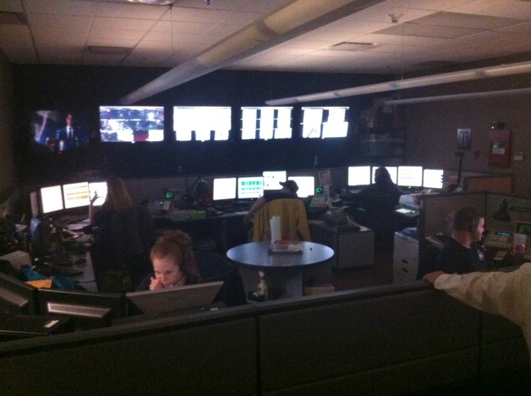 East Central dispatchers work at the dispatch center in Richmond Heights.