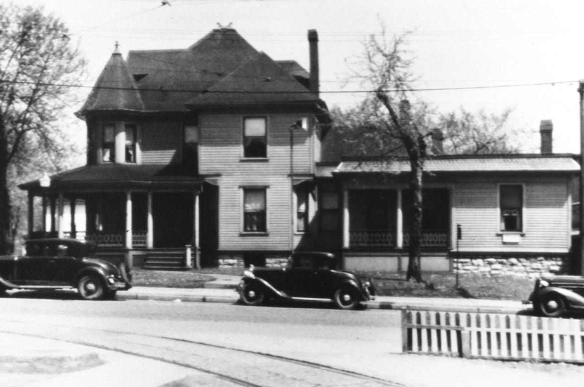 Judging by the similarities to the Clifford home it seems likely that Koester built this home for Dr. Cape.  It was located at the SE corner of Hazel and Sutton, now a parking lot.  The image is courtesy of the Maplewood Public Library.