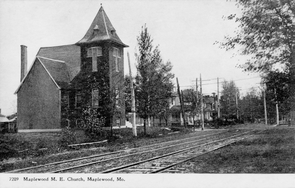 It is not known if Koester built the first M.E. church shown in this early postcard.  His home can be seen just beyond it on the other side of Sutton.  The number is just a stock number of the postcard.  Image courtesy of the Maplewood Public Library, I think but it might have come from Donna Rakowski.