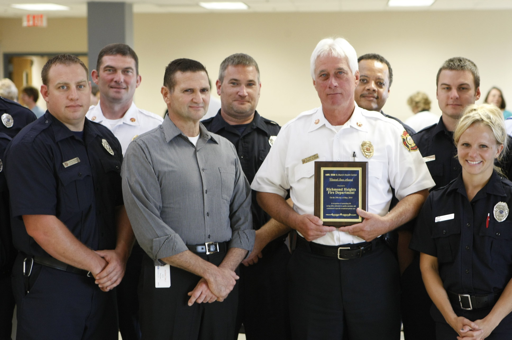 Richmond Heights firefighters honored for helping save 2 lives