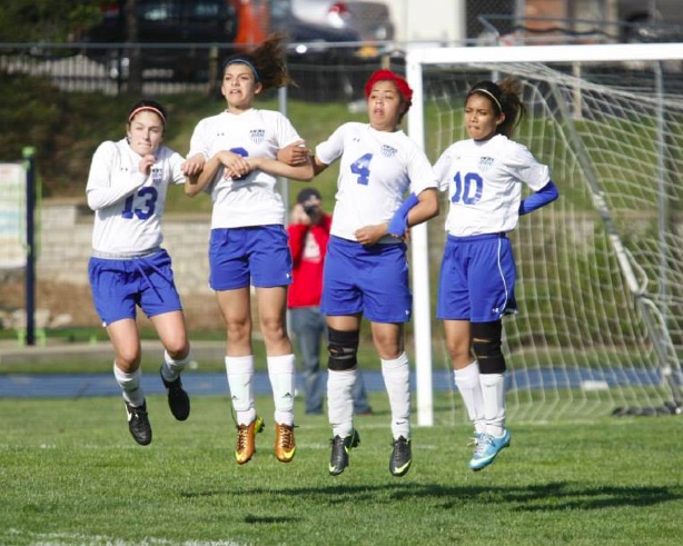 MRH girls soccer falls, but leads conference