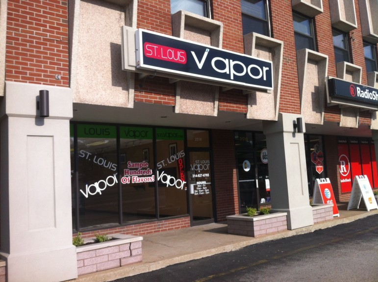 St. Louis Vapor opened in Brentwood in April.