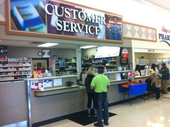 Go to the Shop 'n Save customer service counter for any complaints or suggestions.