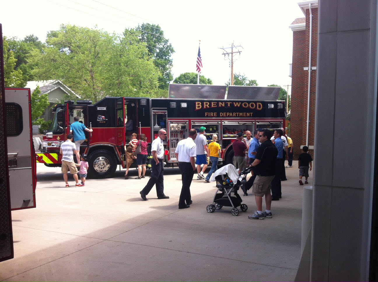 Open house for Brentwood’s new fire truck