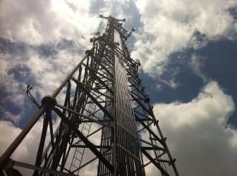 The ECDC radio tower is behind Richmond Heights police and fire departments.