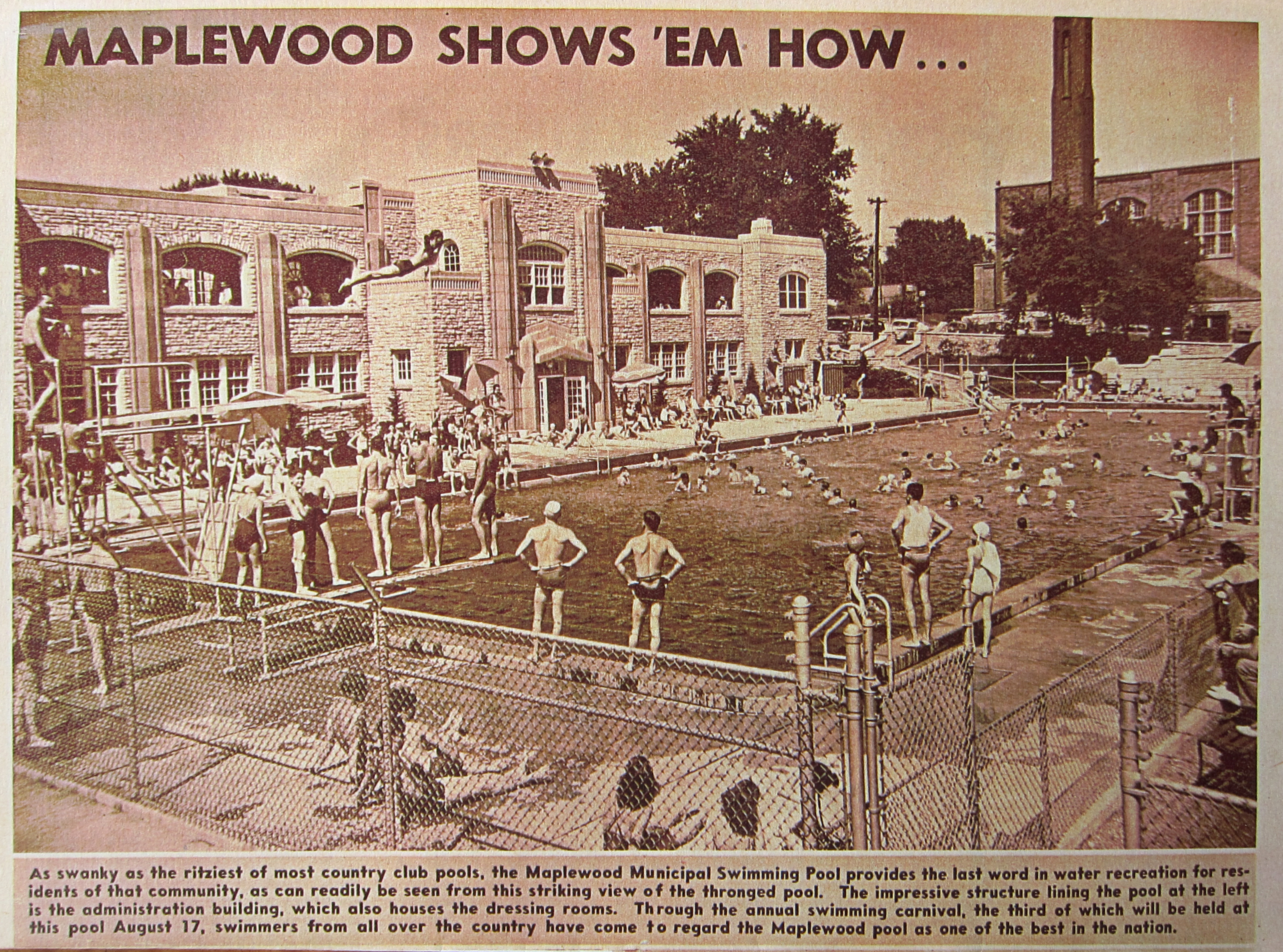 Maplewood History: Summertime Nirvana with a Hint of Chlorine