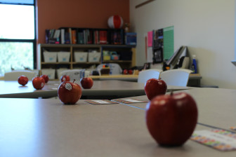 Apples for the students at MRH schools. Photo courtesy of MRH School District.