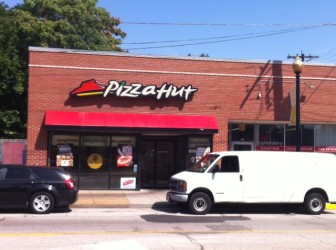 The Maplewood Pizza Hut was robbed at gunpoint Friday night.