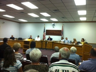 Brentwood Board of Aldermen met on August 18 to a full house.