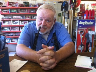 Roger McCreight is retiring after 40 years. He’s been at Scheidt Hardware since he was 25. 