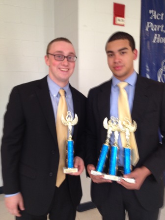 Austin Koster and Jonathan Duffe-Holmes,  are undefeated. They won first place at the first Greater St. Louis Speech League Conference Tournament and at the Parkway West Invitational. 