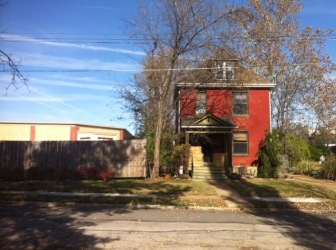 John Niehaus's house borders the proposed Tim Hortons on the east.