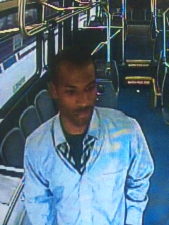 The suspect that allegedly hit a Metro bus driver on Tuesday