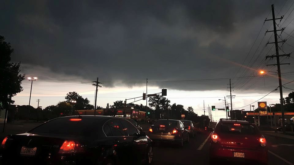 Storm cloud photos from Thursday night