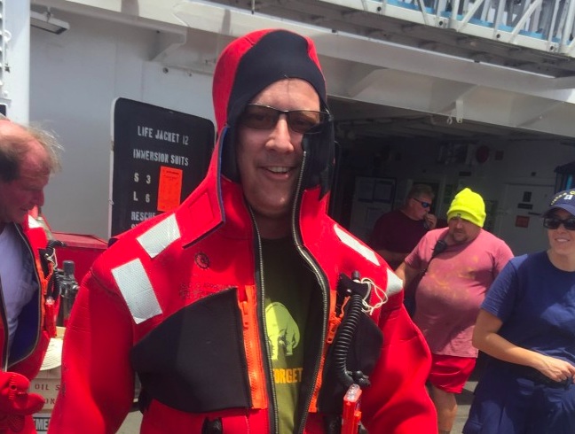 MRH science teacher researches on NOAA ship: his blog