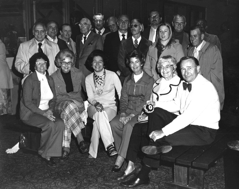 Dottie Higginbotham, a long time Brentwood resident and city employee died July 17. Dottie is in the front row, second from the left. 