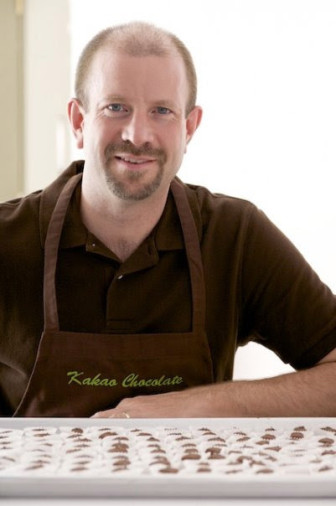 Kakao Chocolate owner and chief chocolatier, Brian Pelletier