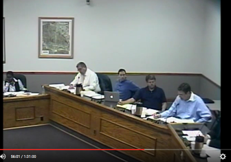 Alderman Tom Kramer speaks in favor of the bill, on the city's YouTube channel.
