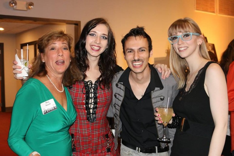 Left to right: Mary Kausch, Dana Huth, Ben Triola and Carol Mertz. Photo courtesy Clarity Street Realty