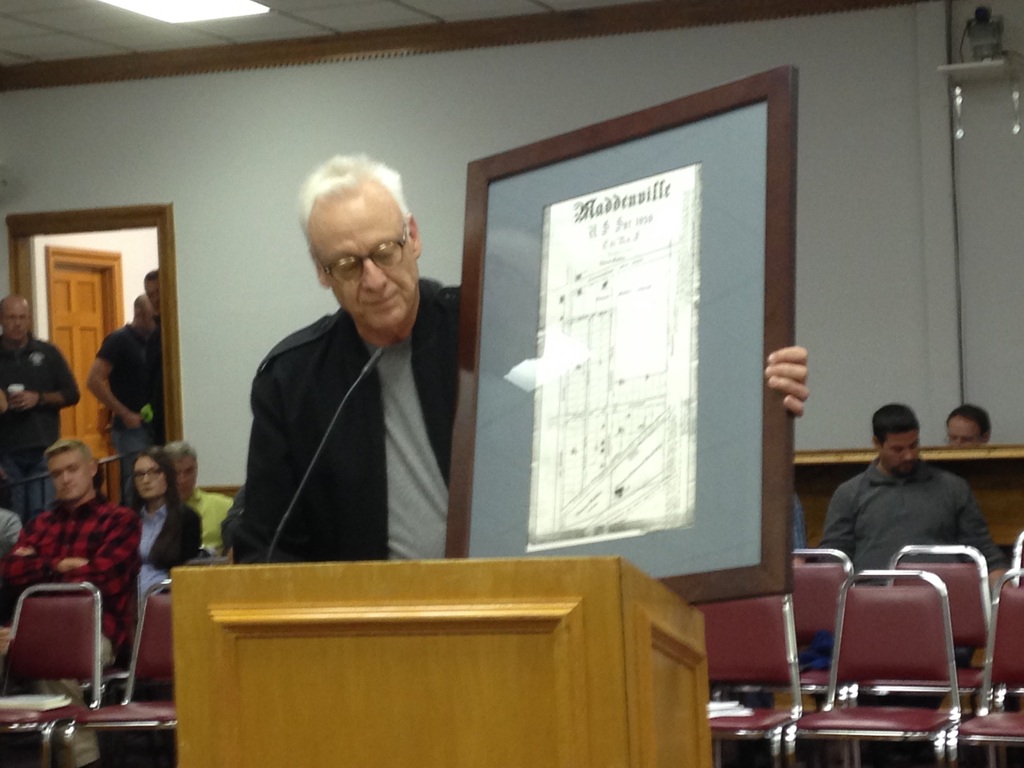 62-year Brentwood resident donates 1896 map of Maddenville