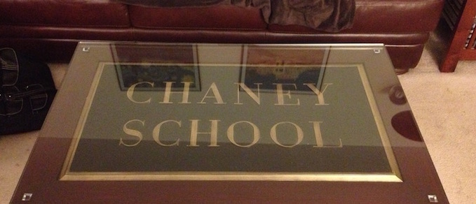 Chaney Elementary sign preserved: the whole story