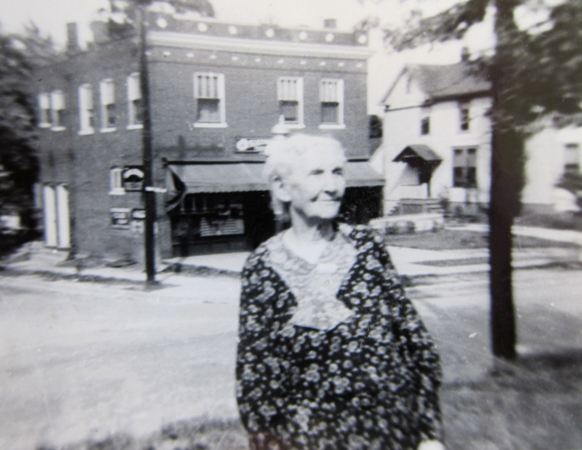 " sandy Erny's grandma 90" reads the notation with this photo.