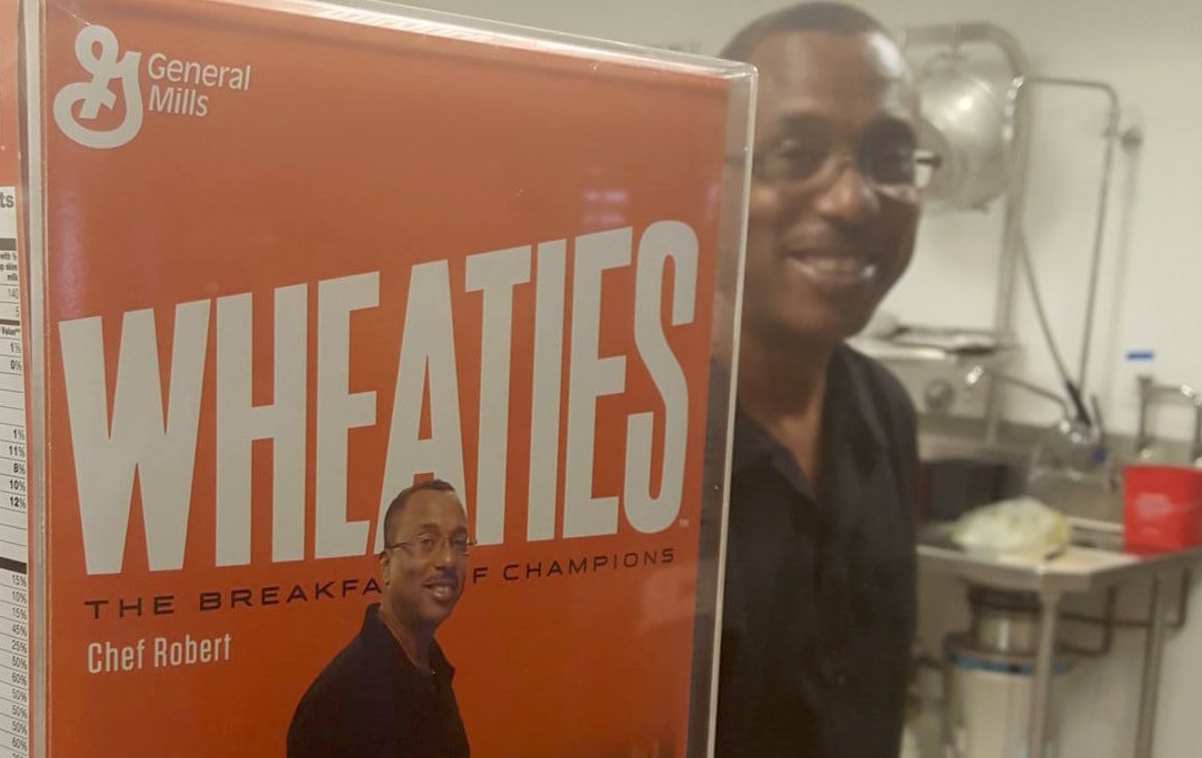 MRH chef earns a Wheaties box photo