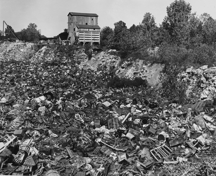 Here is almost the same camera location but now the quarry is almost filled. Courtesy of the Maplewood Public Library.