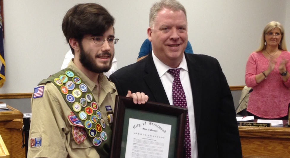 Brentwood Eagle Scout honored