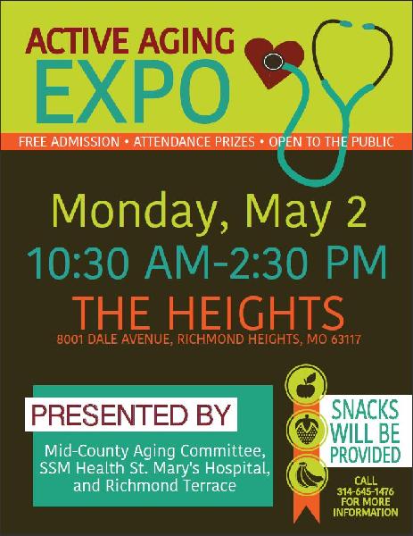 Active Aging Expo flyer