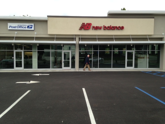 New Balance plans to move to the space next to the new Richmond Heights post office. 