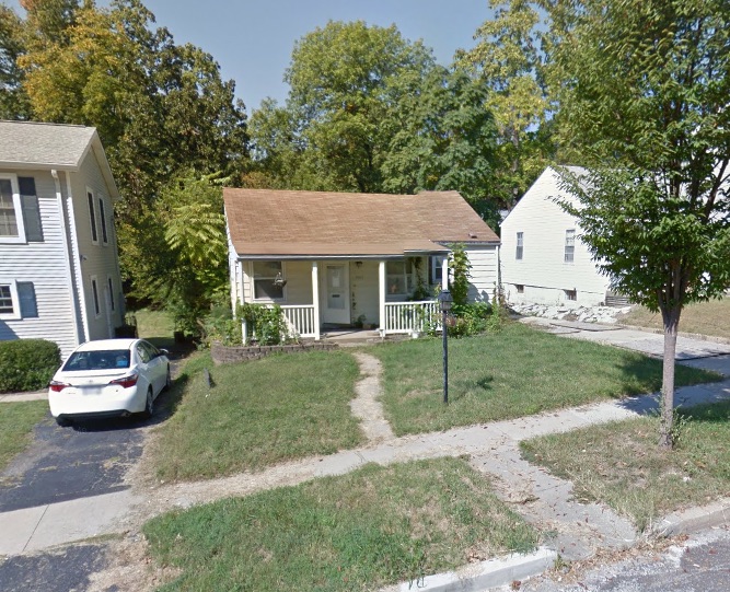 The former house, via Google Maps