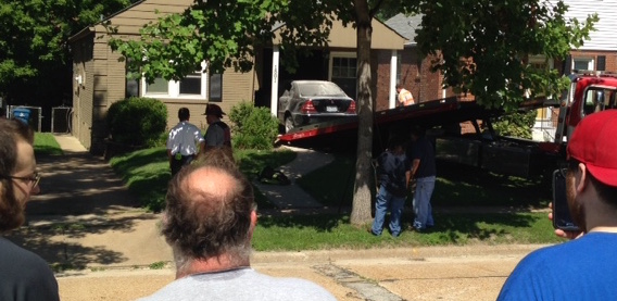 Car crashes through Richmond Heights living room
