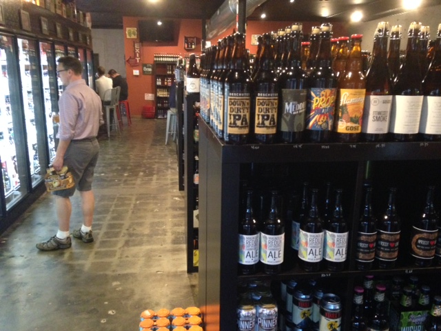 Inside the Craft Beer Cellar in Clayton