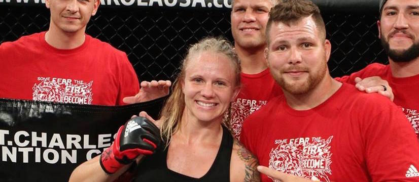 Richmond Heights firefighter wins MMA bout