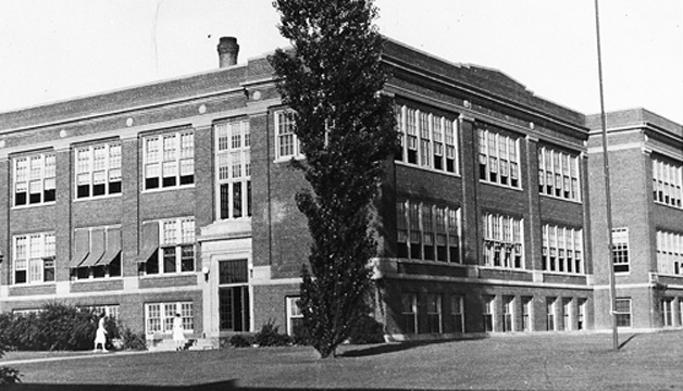 Here it is. It was Maplewood's first hgih school and then later was used as a junior high. Demolished in the 1970's, I believe. The aforementioned Larry Giles of the National Building arts Museum was foreman on the job is I remember correctly.