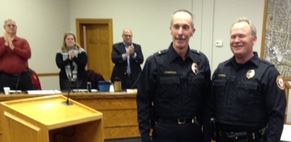 Brentwood police officer retires, honored