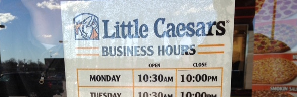Little Caesars pizza to open Wednesday
