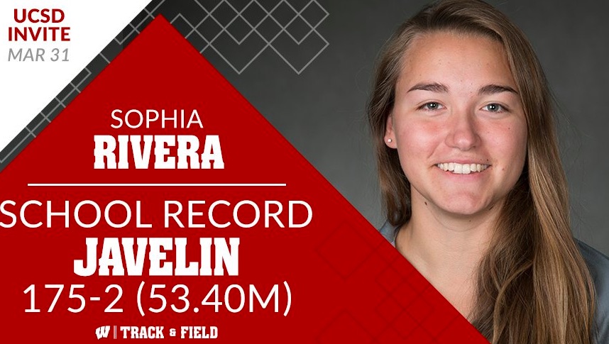 Brentwood grad breaks University of Wisconsin record on 1st throw