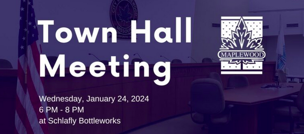 Town hall meeting scheduled with mayor, city council and city manager