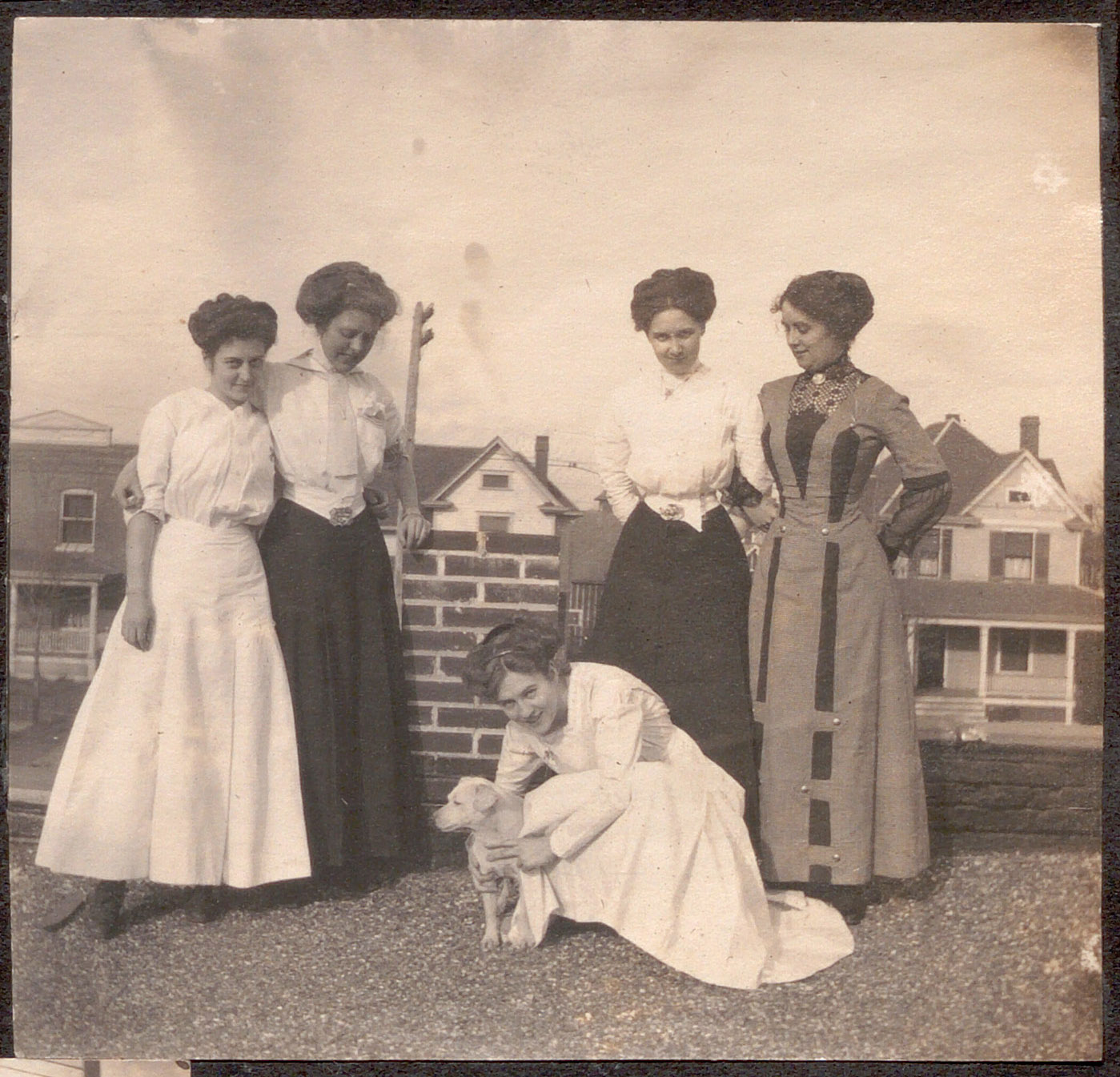 Maplewood History: Rare Images Give Us A Look At The Newly Built McGregor Bakery/Powhatan Theater Building?!!